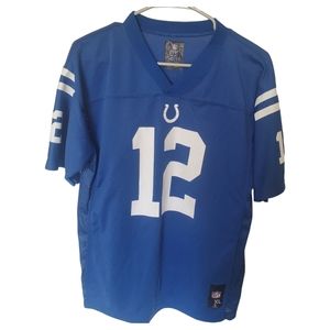 Andrew Luck NFL Colts Football Jersey Youth XL Blue White Indianapolis QB